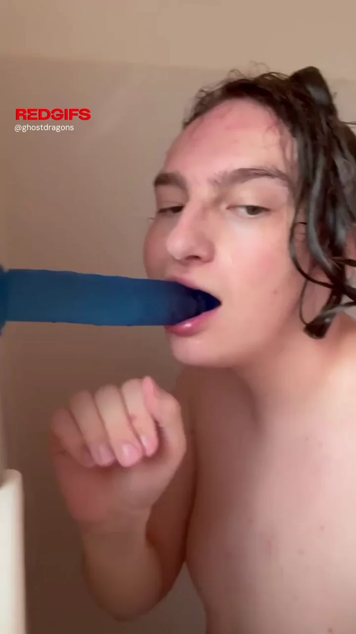 Having some fun in the shower