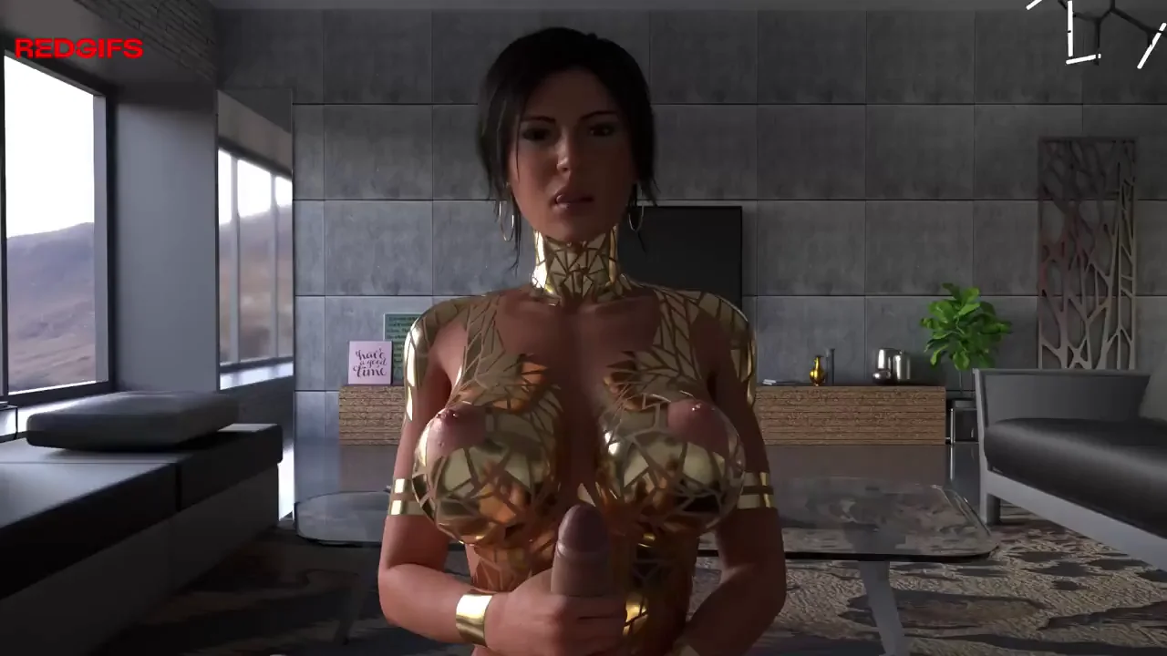 Lara Handjob (HentaiVR / Gifdoozer) [Tomb Raider]