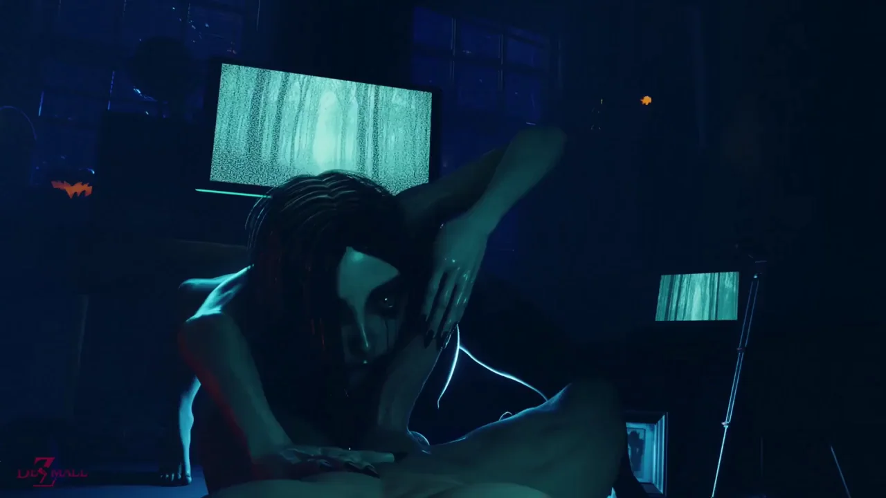 👻 TV Ghost Monster Girl Emerges to Fuck Your Brains Out! 💦🔥