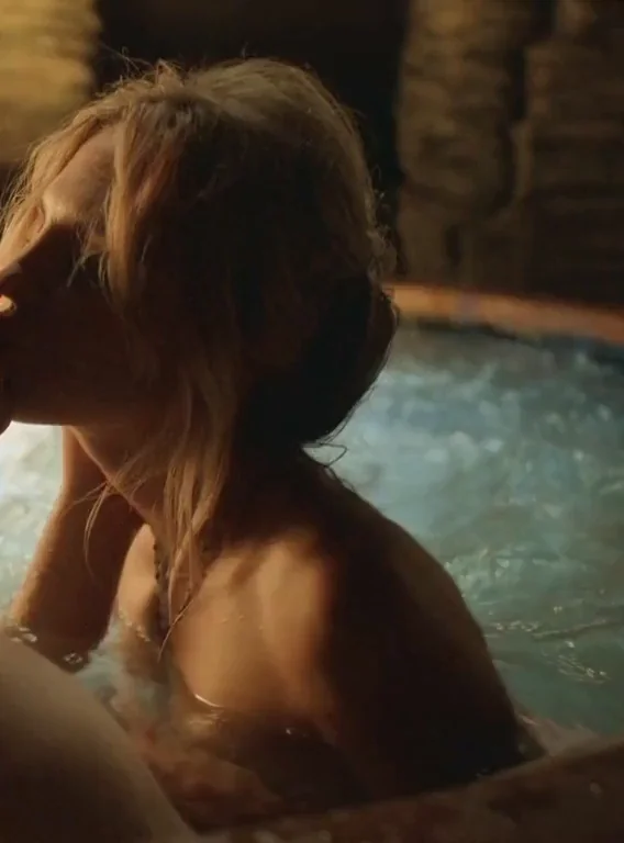 Chloe Brooks Bare Tits Tease in I'm Dying Up Here Tub Scene
