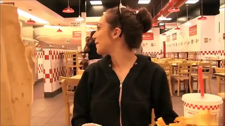 Cute Girl Flashing Her Tits