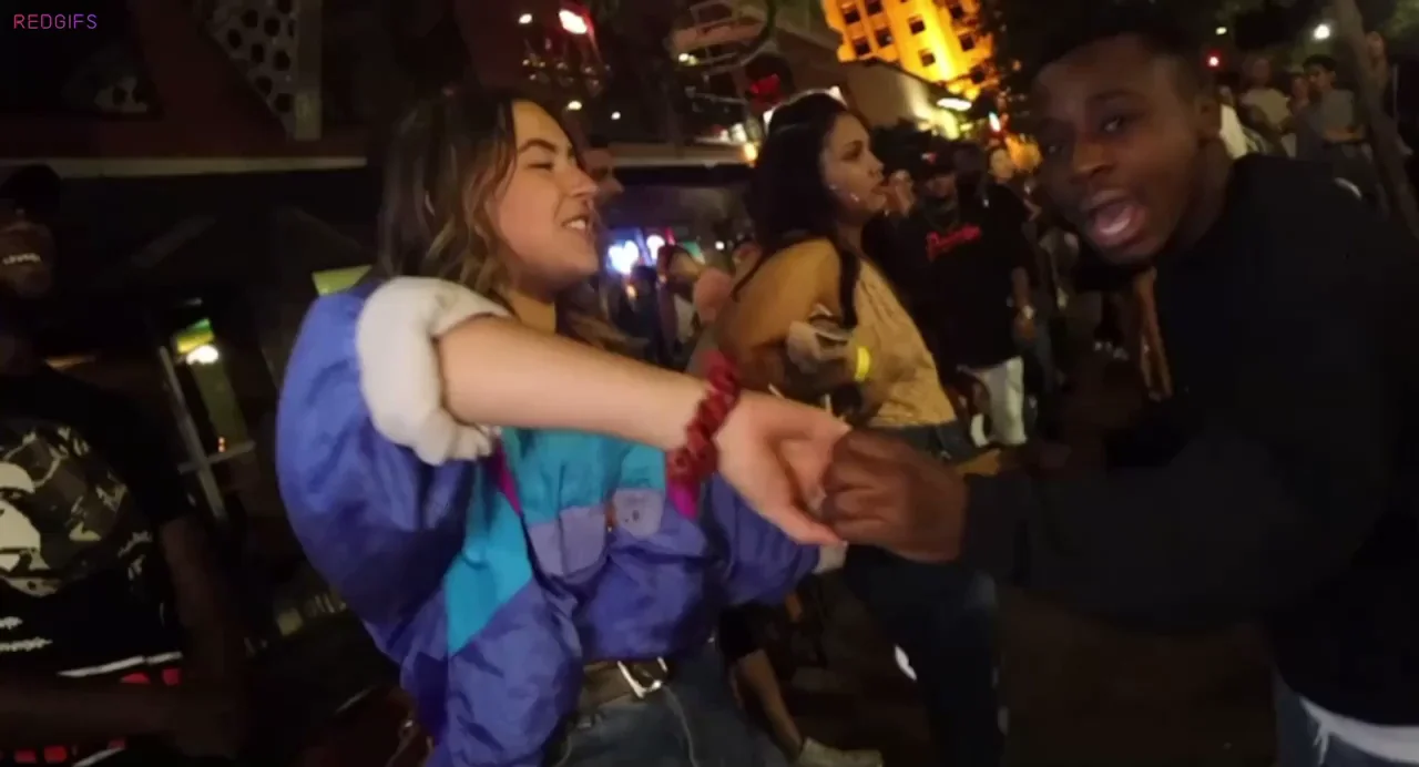Whore doing this in front of everyone