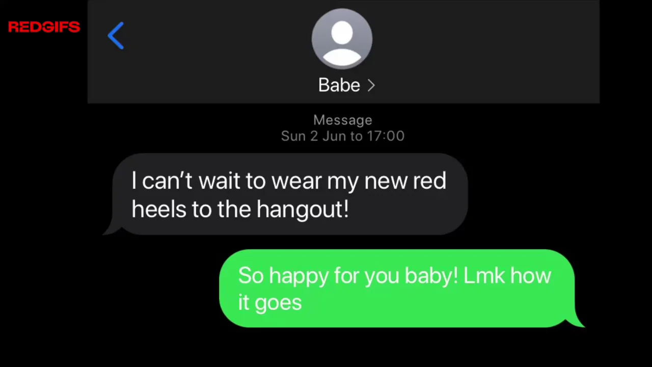 🔥 Cheating Slut's New Red Heels Tease 💋