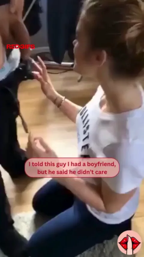 Blonde Slut Cheats Hard: Couldn't Resist That Massive Cock!