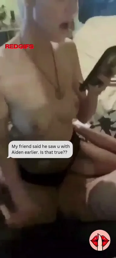 Your girlfriend was cheating while messaging you