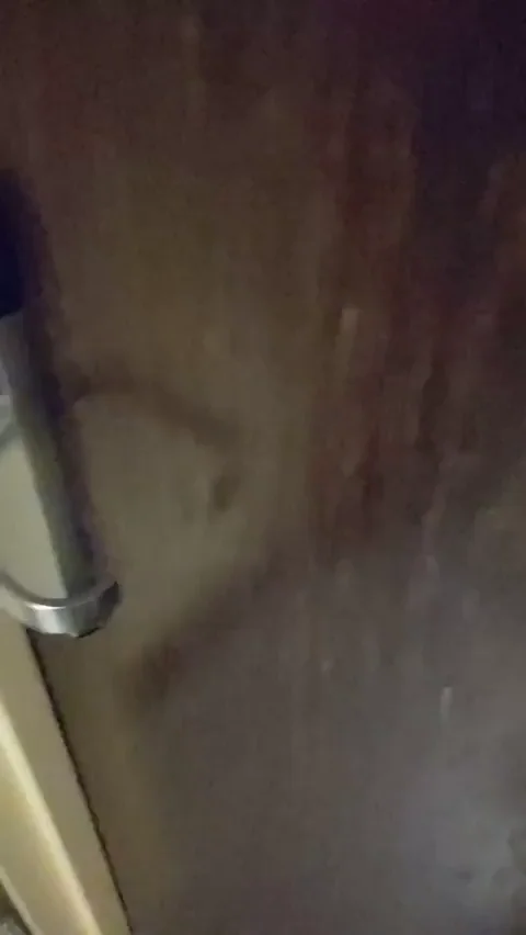 The time he told me to wait outside his room for my wife