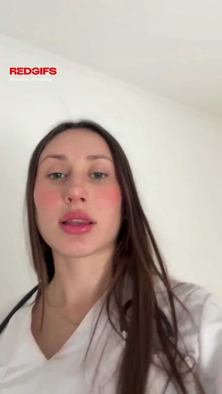 You admire nurses with soft natural tits right