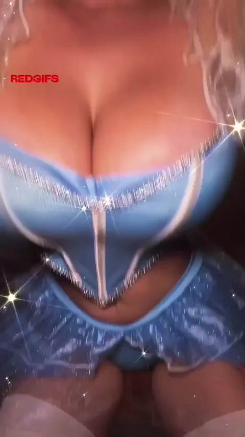 Bri Stasia's Slutty Cinderella Cosplay Tit Tease