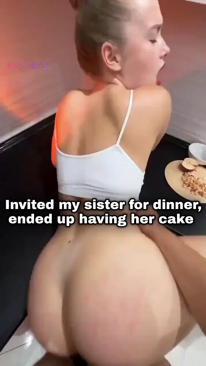 Sister had a nice dessert planned
