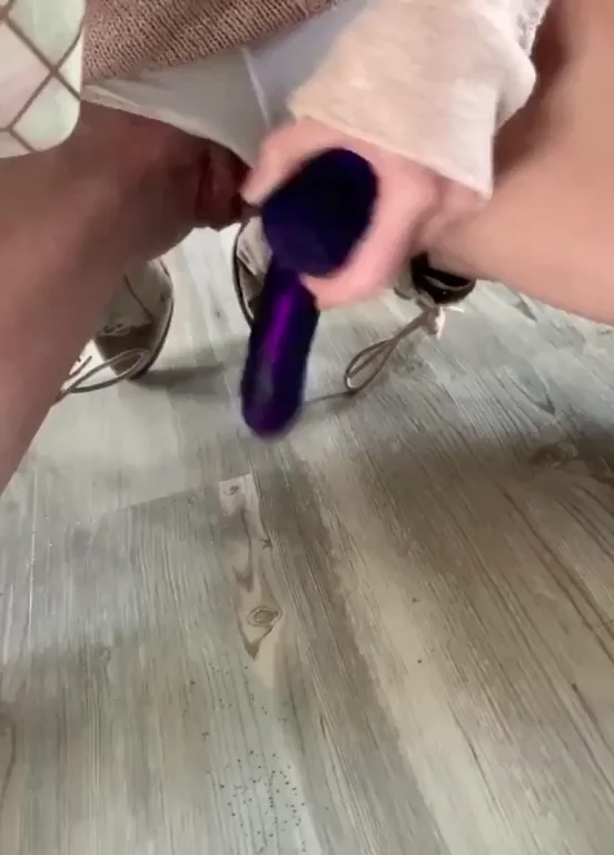 I know this isn’t one of my normal huge squirts. But this was the first time I made myself squirt solo. I was sooo excited!!