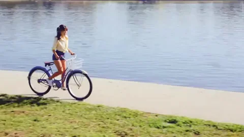 Natasha Nice's Juicy Butt Bouncing on Bike Ride 🍑🚲🔥