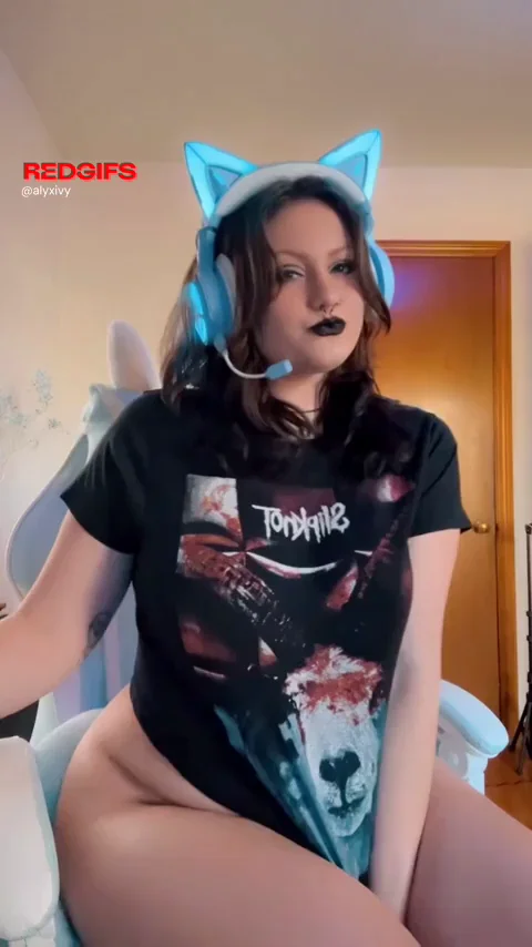 Chubby Gamer Slut Teases with Massive Tits & Thick Thighs – Cum Freely!