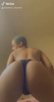 Pulling Panties Aside to Flash My Juicy Ass 🍑💦