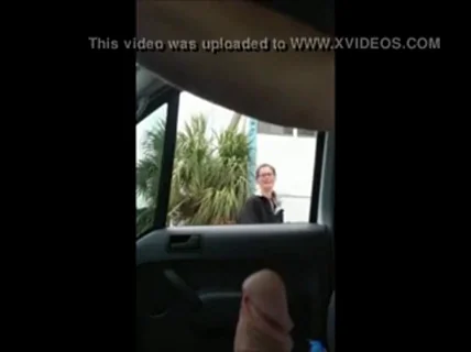 🔥 Slutty MILF Rushes to Help Public Jerk-Off Dude... But His Load Explodes First! 💦🍆