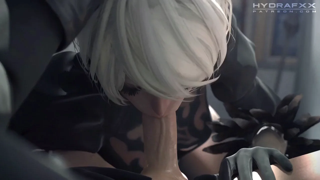Fat Morning Wood JO to 2B's Sloppy Anime Suck 💦🍆🥴