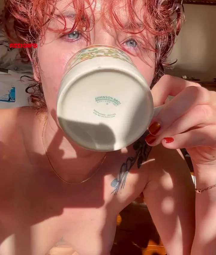 Tattoos in the morning sunshine.