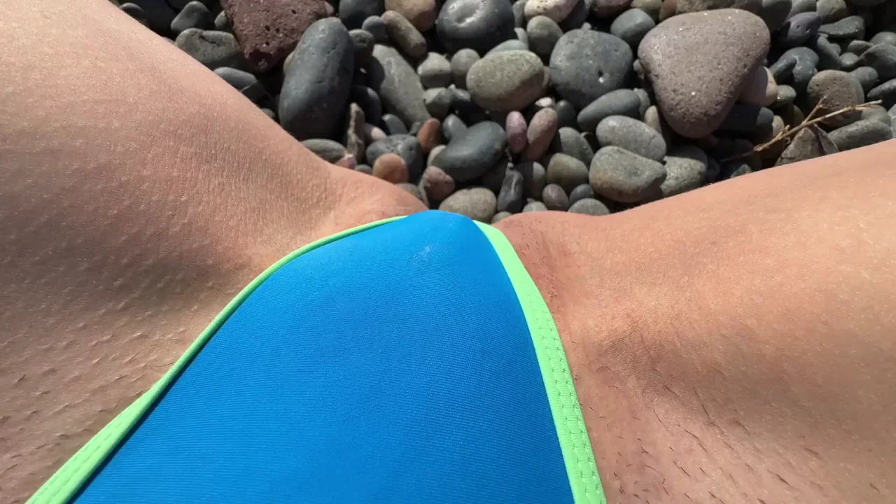When it's too cold to get in the water at the beach.