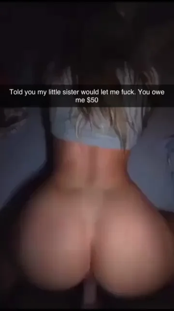 Big Ass Sis Claps That Phat Booty for Bro's Doggystyle Pounding - Taboo Snapchat Leak