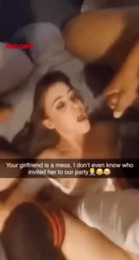 Your gf went to the party alone