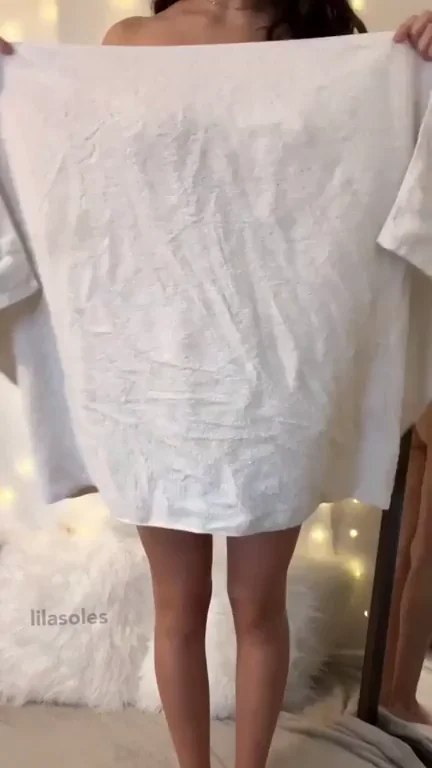 My first towel drop! Did my body surprise you?