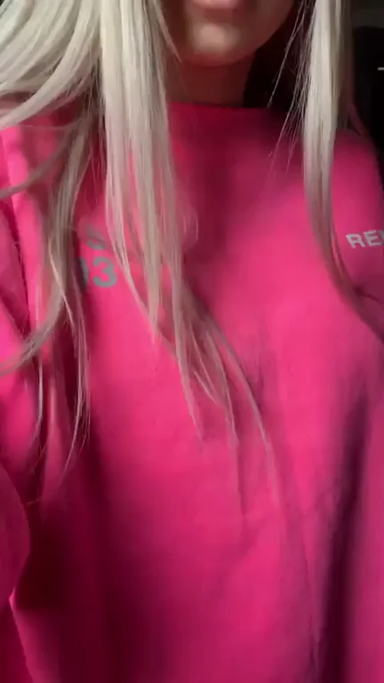 Bimbo's Massive Silicone Tits Tease 🍒🔥