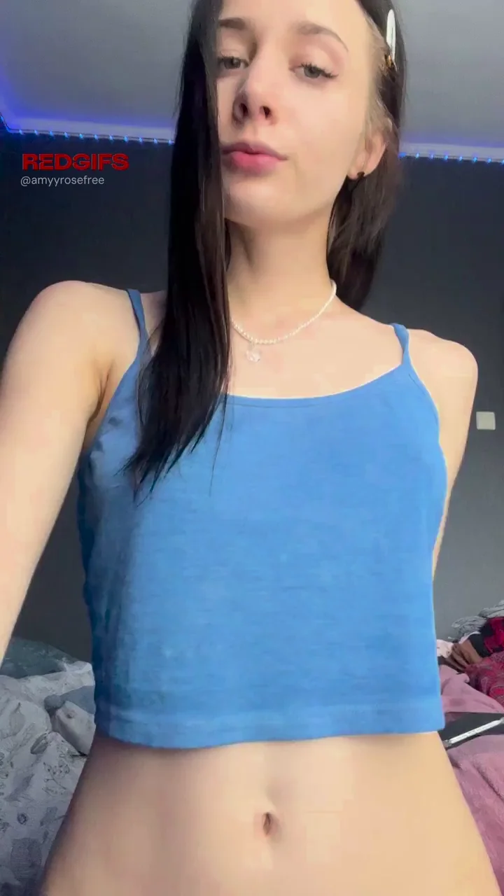 🔥 Pierced Nipples Tease: Slutty Amateur Flashing Her Juicy Tits 💦