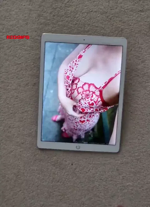 Endless Cum Tribute to Busty Slut's Cleavage