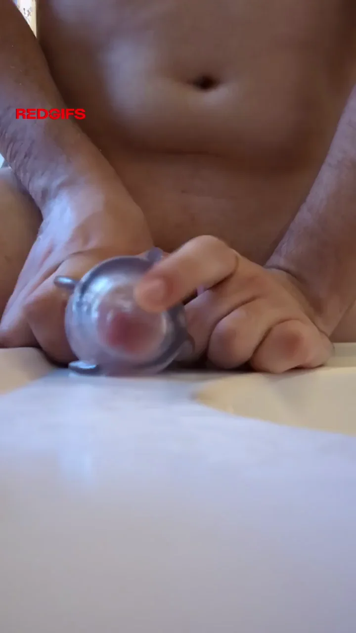 Pumping it full of my hot cum