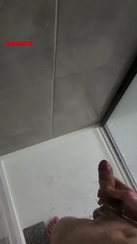 Couldn't resist unloading in a hot shower