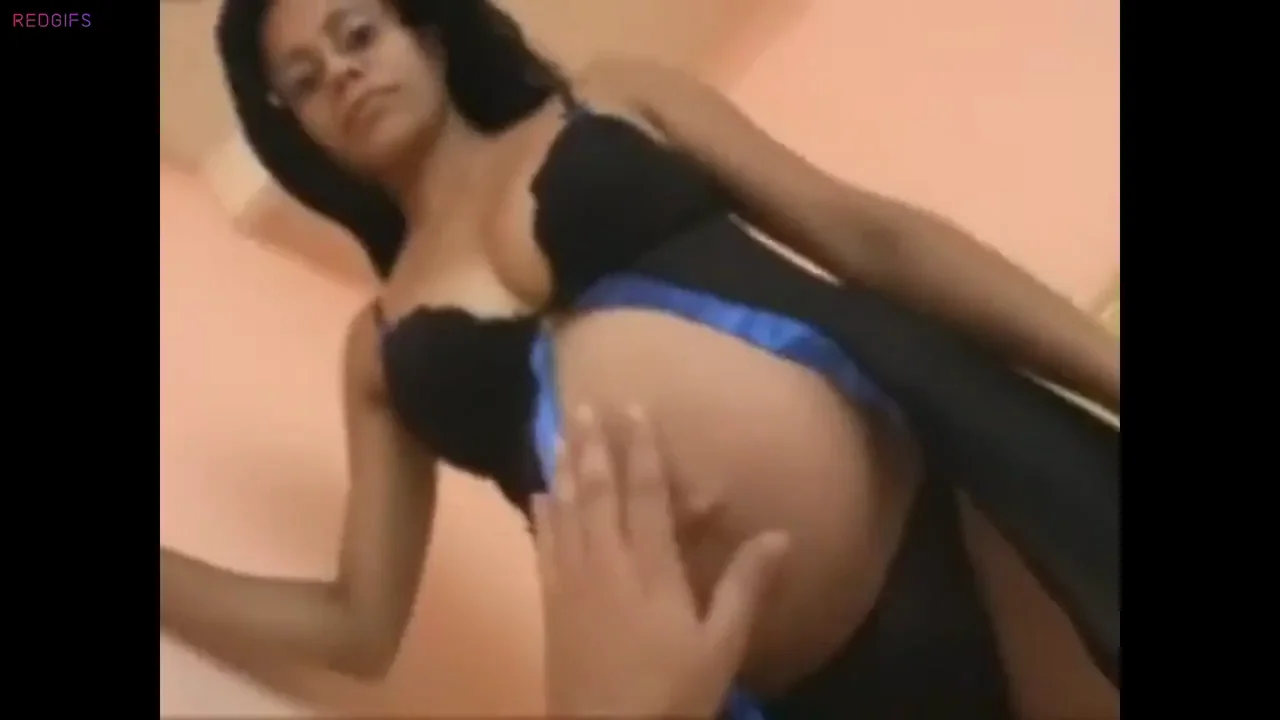 Pregnant Ebony Slut Gangbanged by Hubby & 2 Hung Brazilian BBCs 😈🤰🍆💦