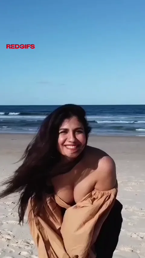 Shreya Dhanwanthary's Slutty Beach & Helicopter Tease