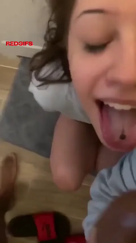 College girl takes monster cock