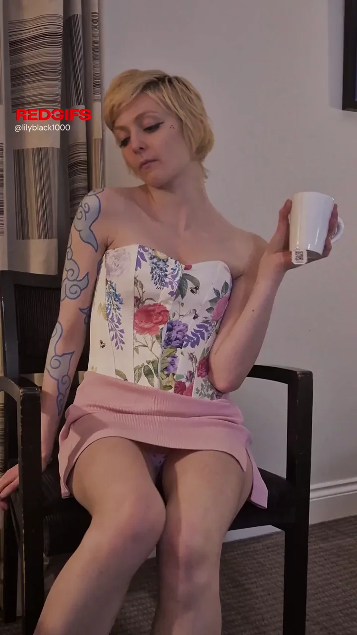 I'm Lily do you like the colour of my panties