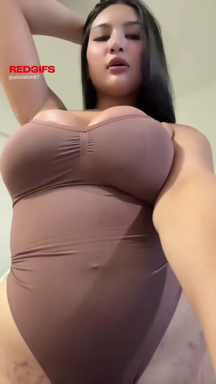 Thick Titted Trans Temptress Teases Her Surprise Cock Bulge 🤭
