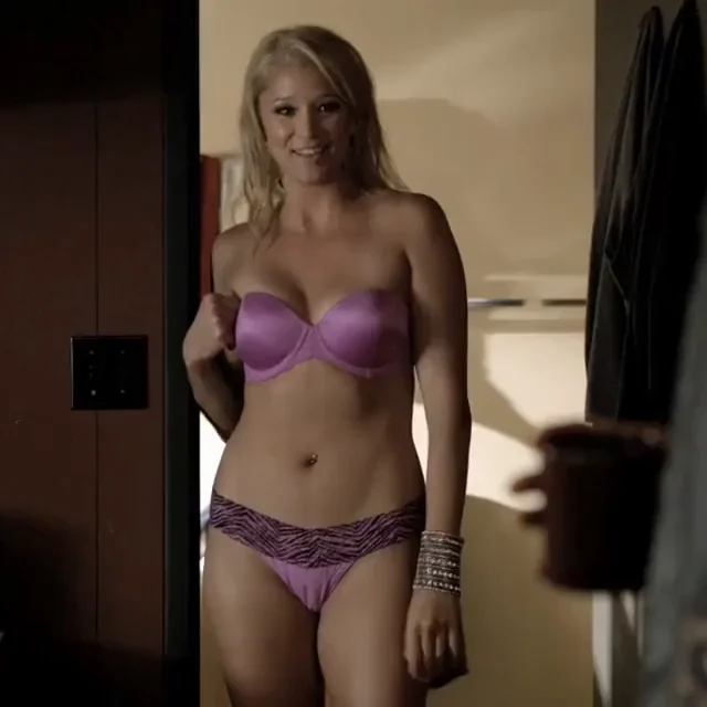 Kristen Renton Flaunts Tits and Ass in Sons of Anarchy Lingerie Tease