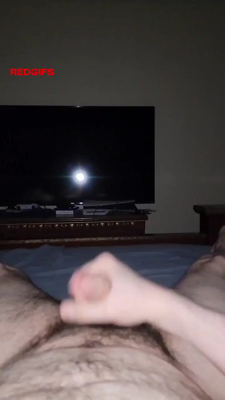 Chubby Hairy Dude Jerks His Thick Cock and Begs to Pump Load Inside