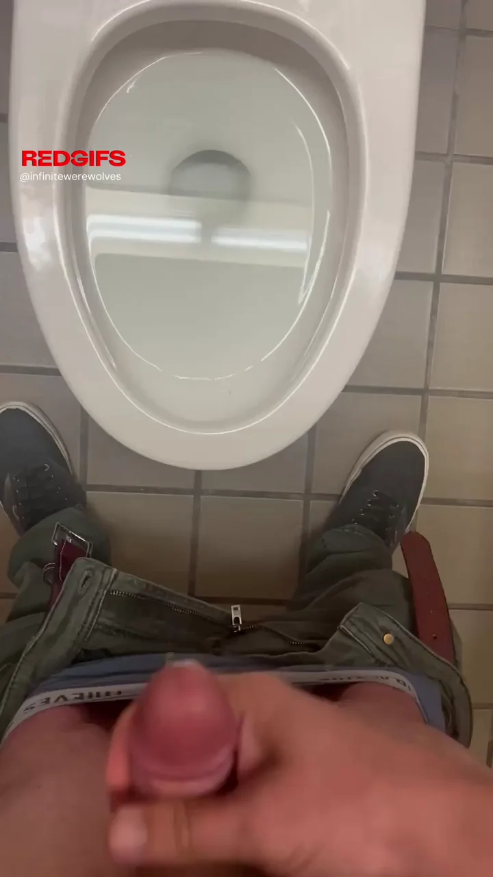 Should I cum in the stall again today?