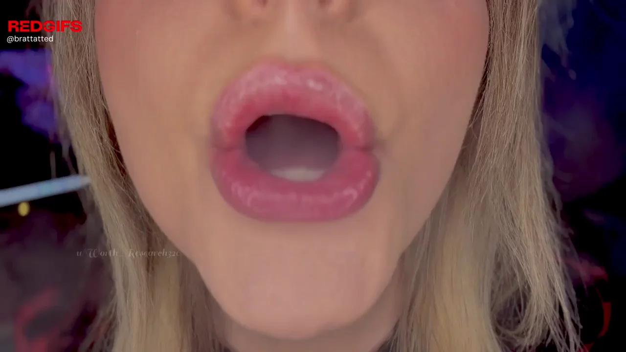 Blonde MILF Hotwife's Juicy Spit Hydration Tease Compilation