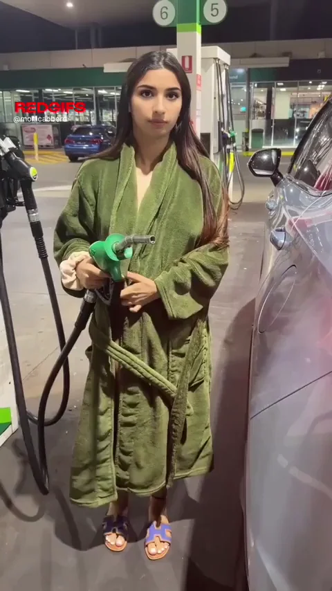 Getting Gas at BP and the other guy accidentally put diesel his car, he was so mad