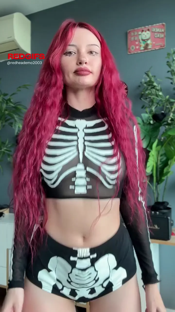 ur personal skeleton for Halloween
