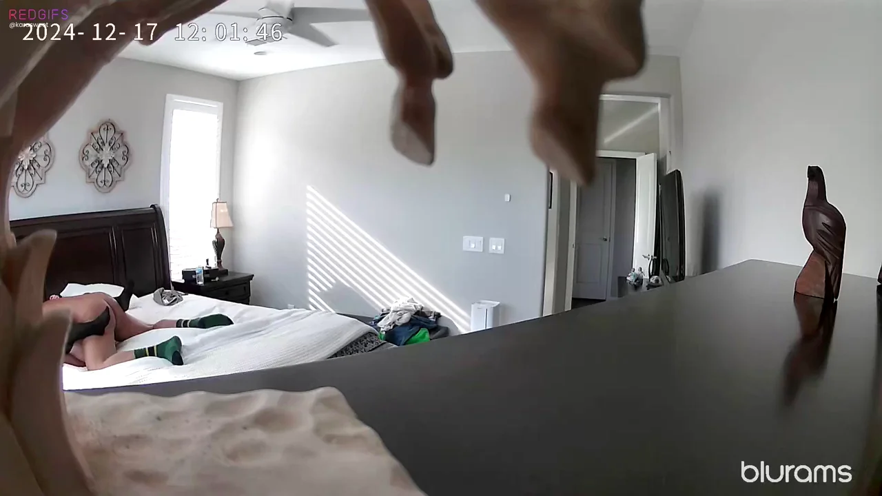 Oops, caught on home security