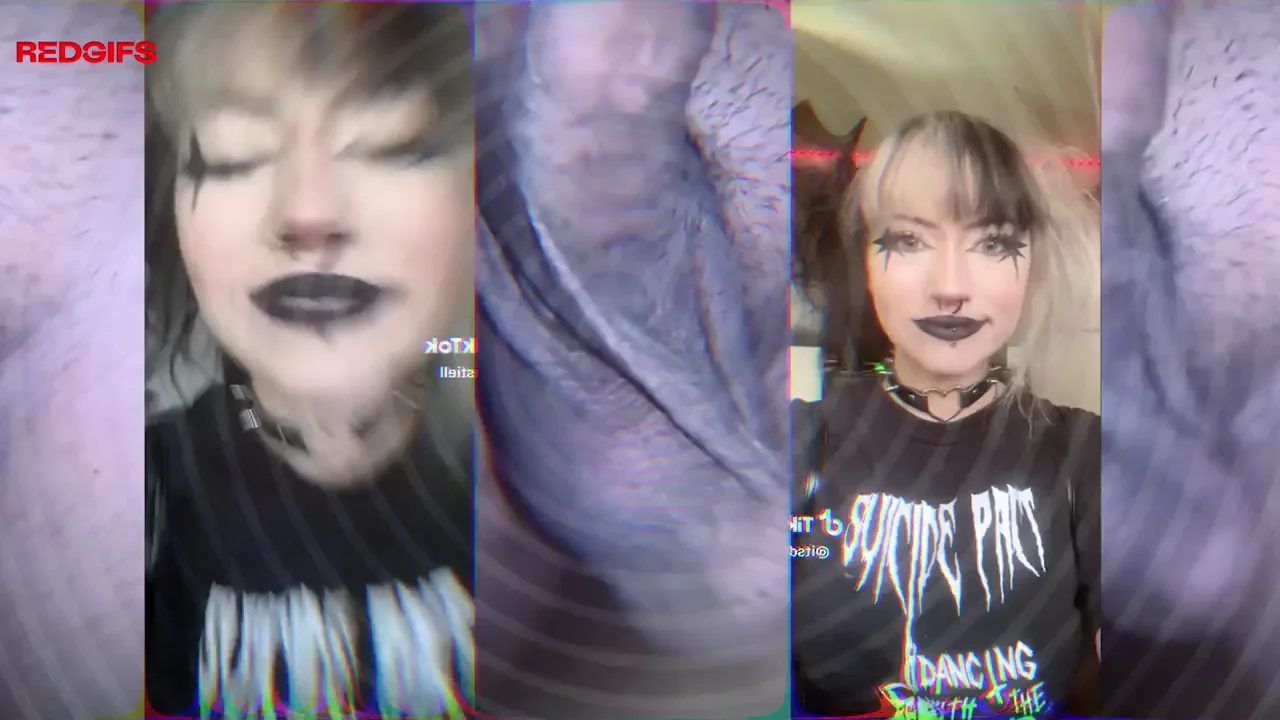 💦💦 Goth Babe Obsessed with Massive BBC 💦💦