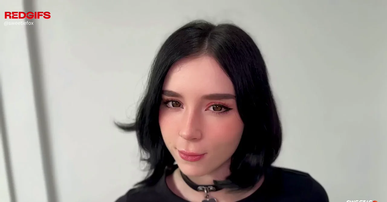 Goth GF Application: Massive Tits & Sheer Panty Tease