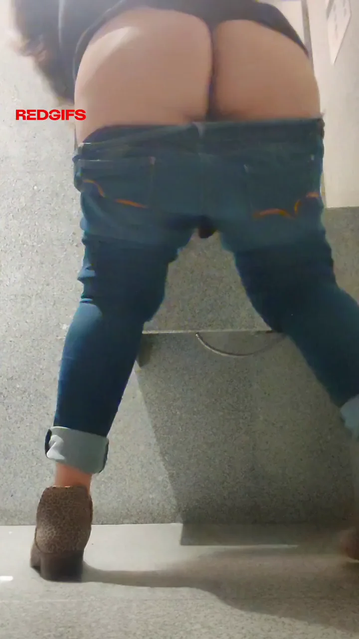The janitor was right outside as your favorite coworker showed off for you