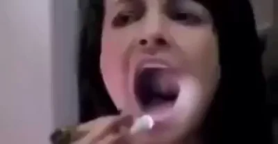 Um, what did you swallow?