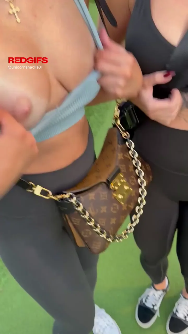 Pulling our tits out at put-put 😌