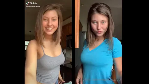 TikTok Slut vs Reddit Whore: Tits Out Tease! 🔥🍒