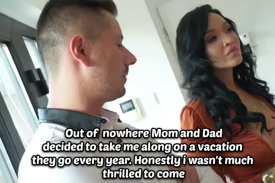 Vacation Tease with Stepmom and Dad Crashing the Fun (Part 1)