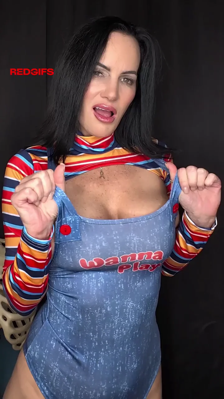 your favorite naughty wife just slipped out of her costume… want a peek?