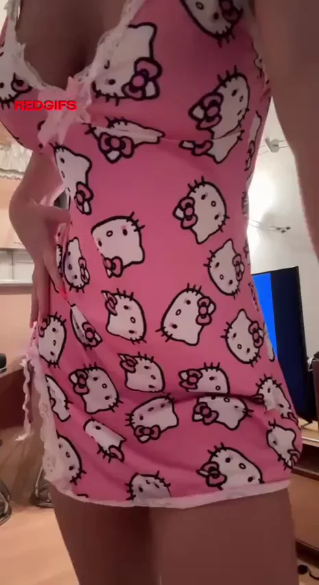 Kitty's pajamas nude